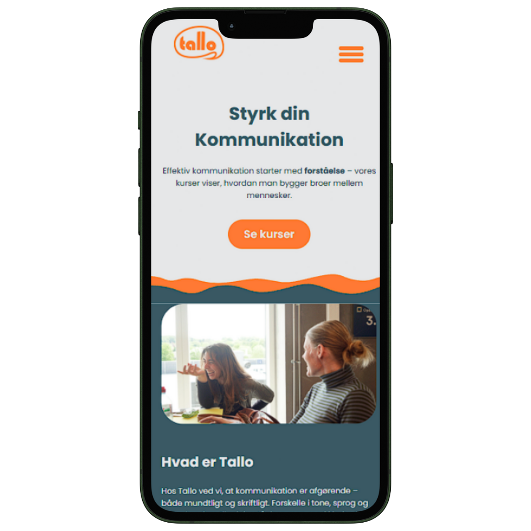 Mobil prototype mockup